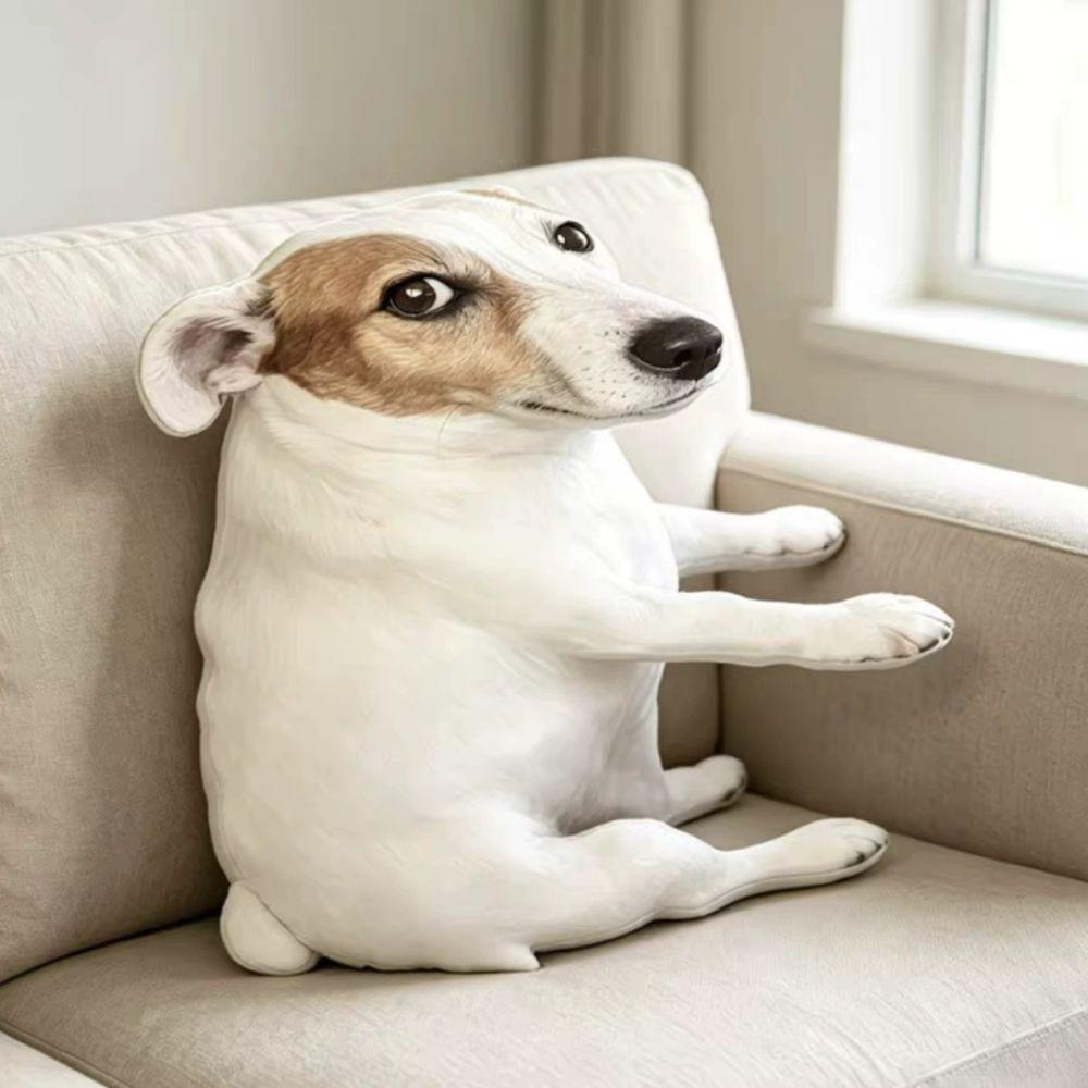 Realistic Dog Stuffed Toy Embarrassed Animal Puppy Toy Creative Dog Plush Pillow Kids Toy
