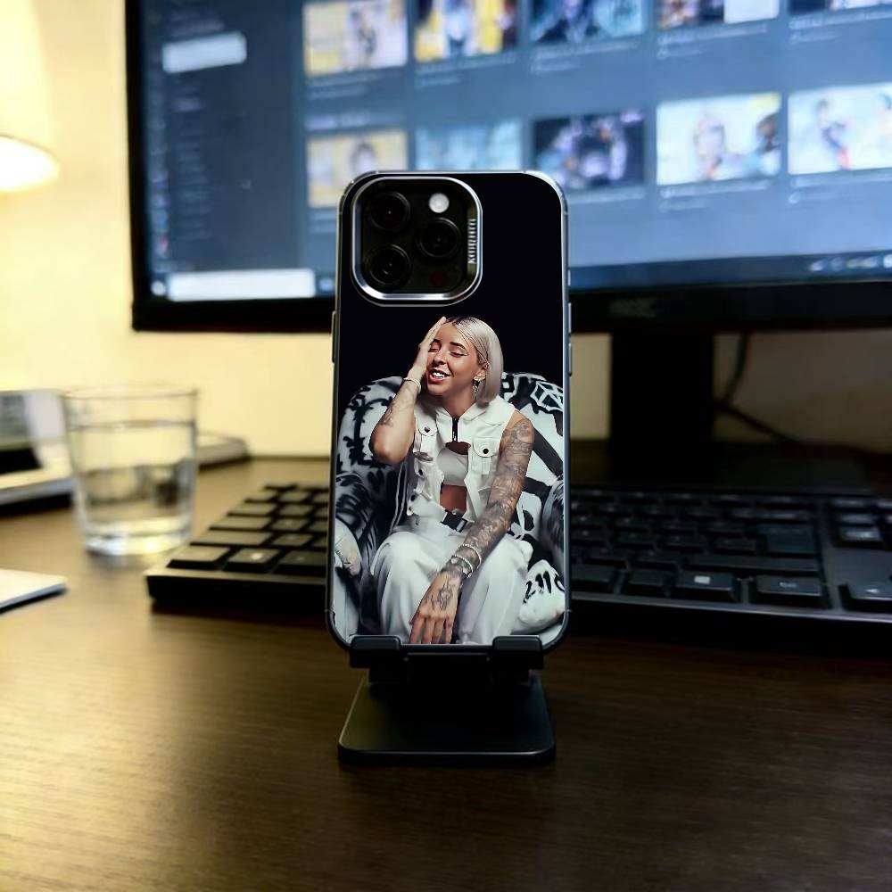 Singer Y-Young Mikos Phone Case For iPhone 17,16,15,14,13,12,11 Plus,Pro Max,XS,Colorful Silver Black Cover