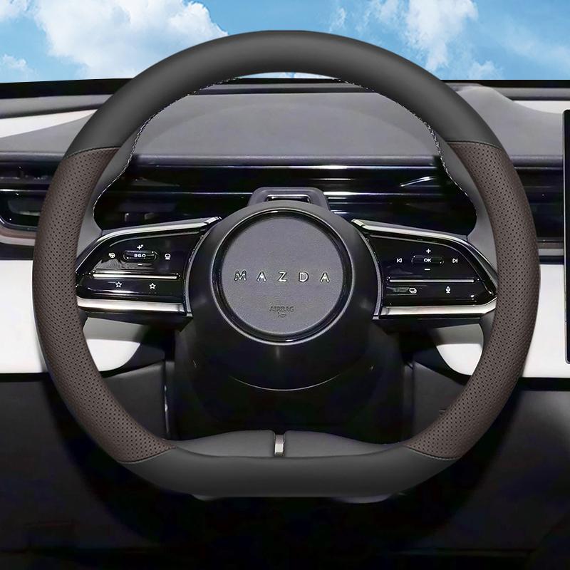Leather Car Steering Wheel Cover for Mazda EZ60 EZ 60 2025 Accessories