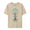 Moon Phases Tree of Life Yggdrasil Pagan Wicca Personalized High Quality Party Top T-shirts Pure Cotton Mens Clothing