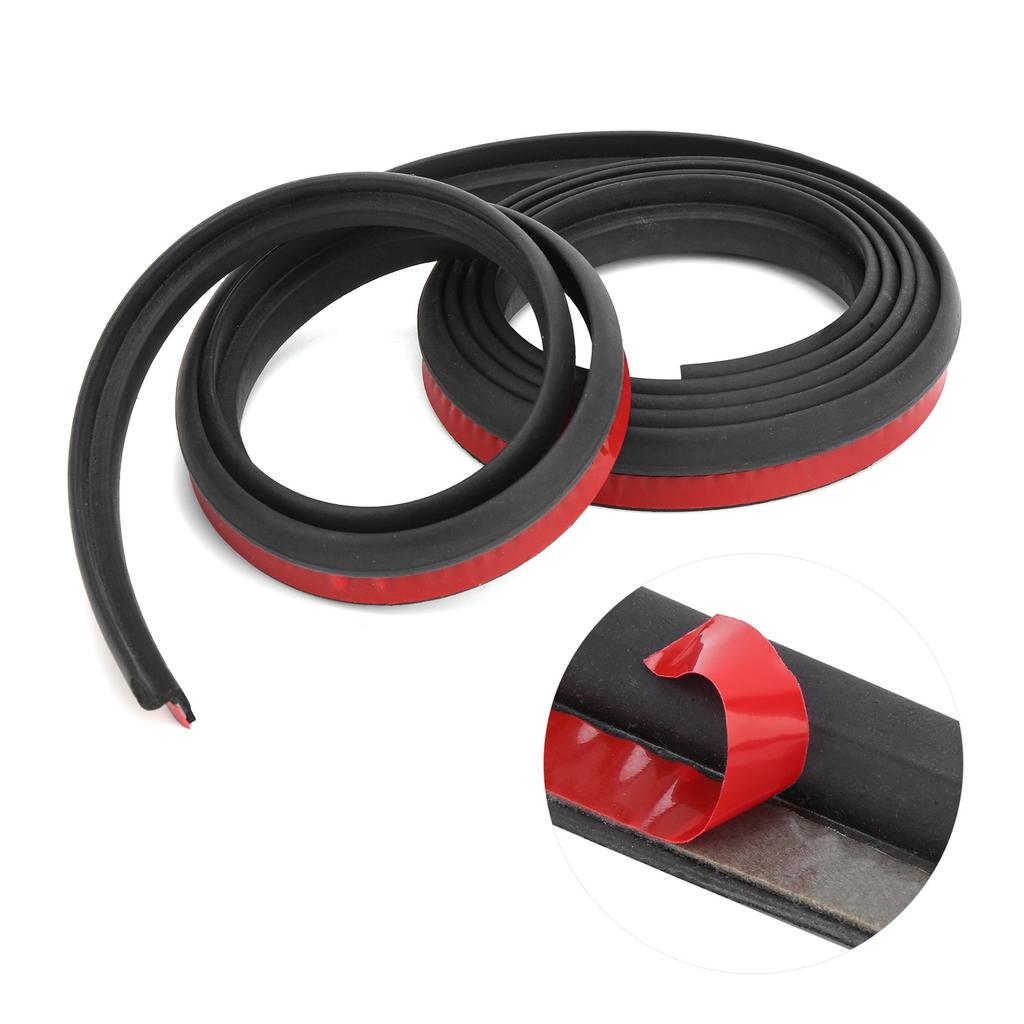 6.6ft Car Door Seal Strip Z shape EPDM Noise Insulation Weatherstrip Universal for Car