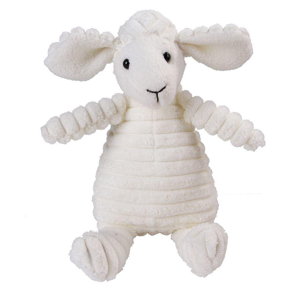 Corduroy Dog Toys For Small Large Dogs Animal Shape Plush Pet Squeaky Puppy