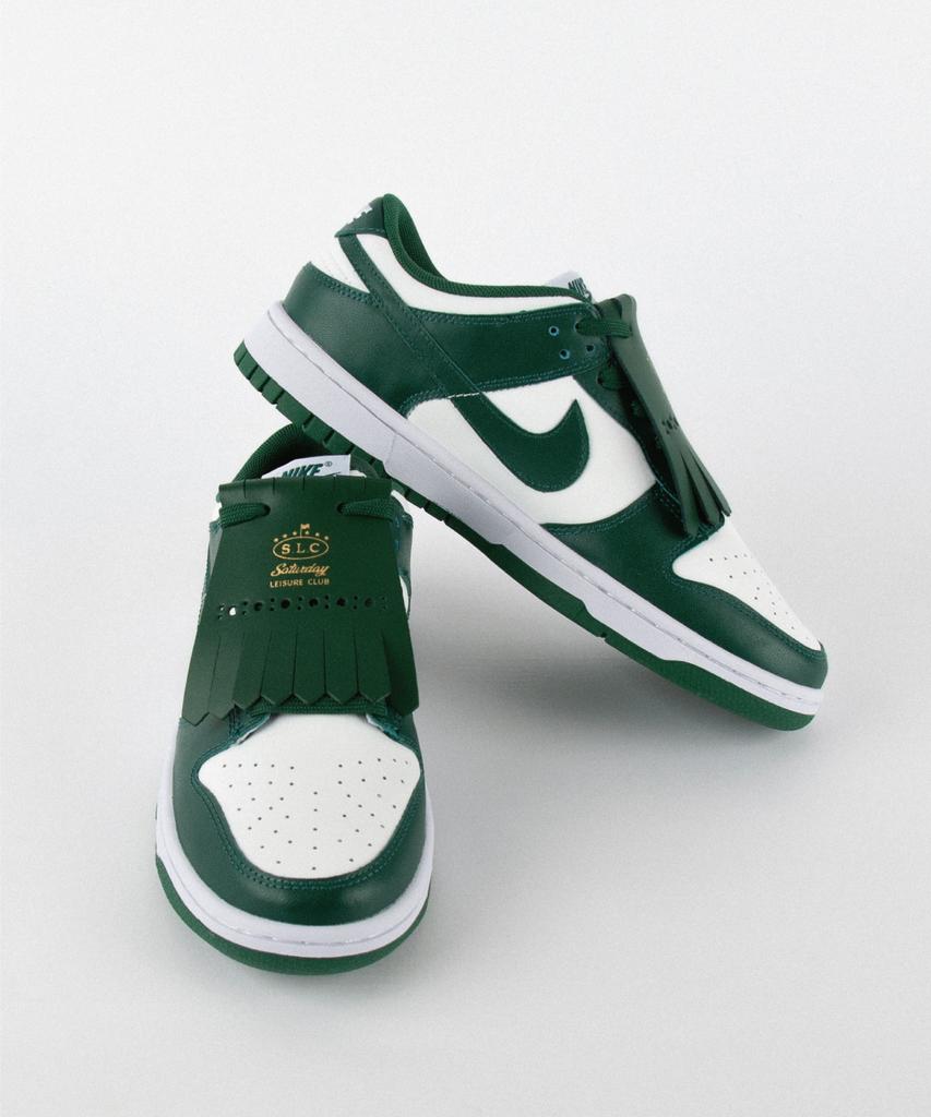 Saturday Leisure Club Leather Kiltie - British Racing Green