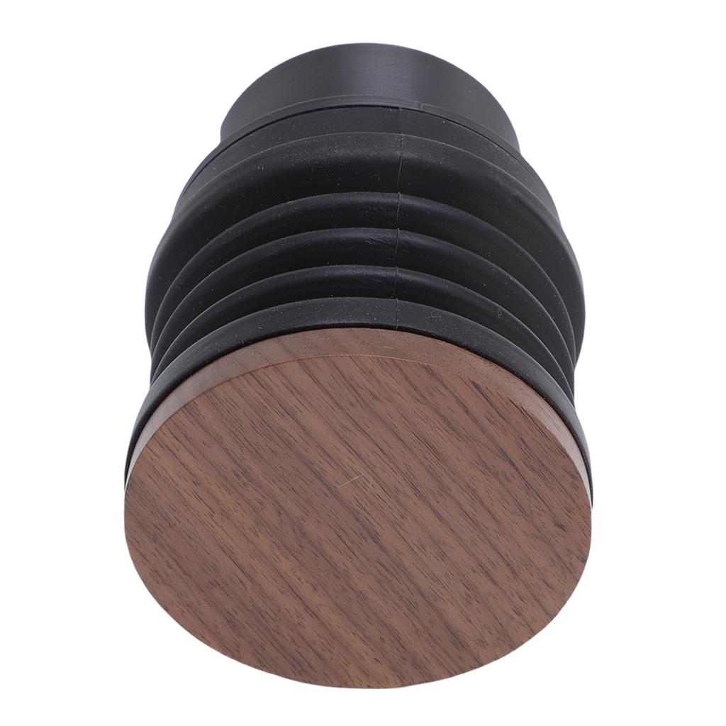 Single Dose Hopper with Bellow Fit for Gemilai 9015C Coffee Grinder Silicone Wood Blowing Bean Bin Accessories