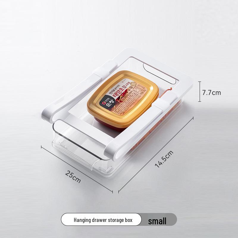 Transparent Refrigerator Egg and Produce Storage Box