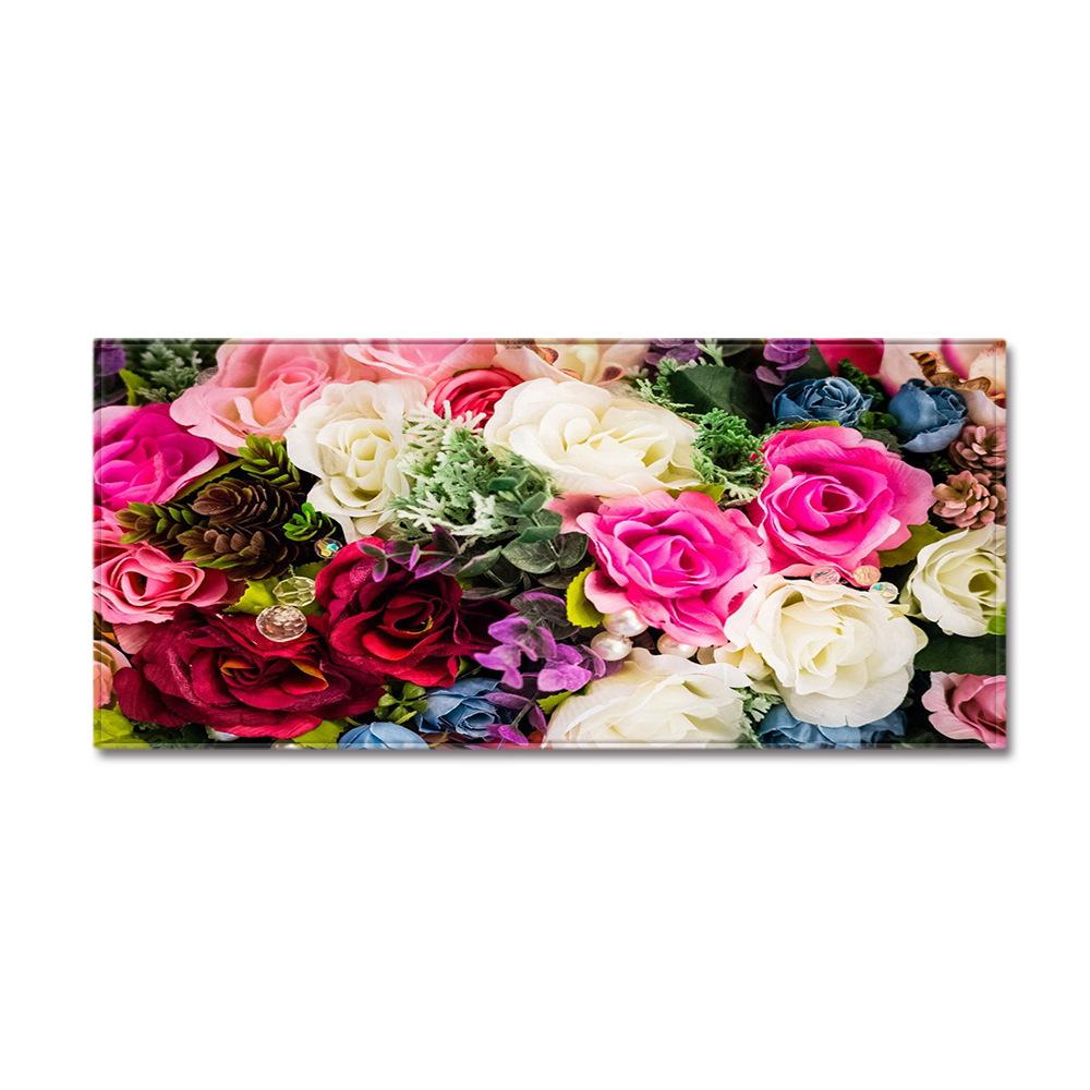 Small Fresh Household Door Mat, Kitchen Absorbent Strip, Bedroom Non-Slip Floor Mat, Living Room Carpet