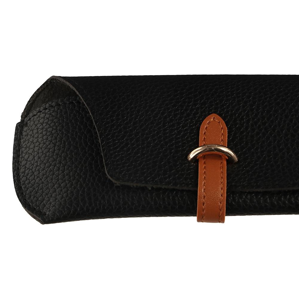 Ins PU Leather Glasses Bag Waterproof Sunglasses Eyeglass Bag Practical Sunglasses Pouch  Female