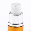 0ml Empty Mini Glass Bottle with Pump Small Container Refillable for Cosmetics, Mixes, Samples