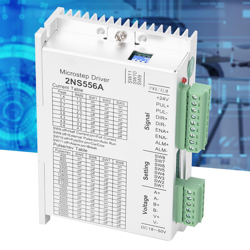 Stepper Motor Driver 2Phases NEMA23 32Bits Digital Signal Processing 2NS556A