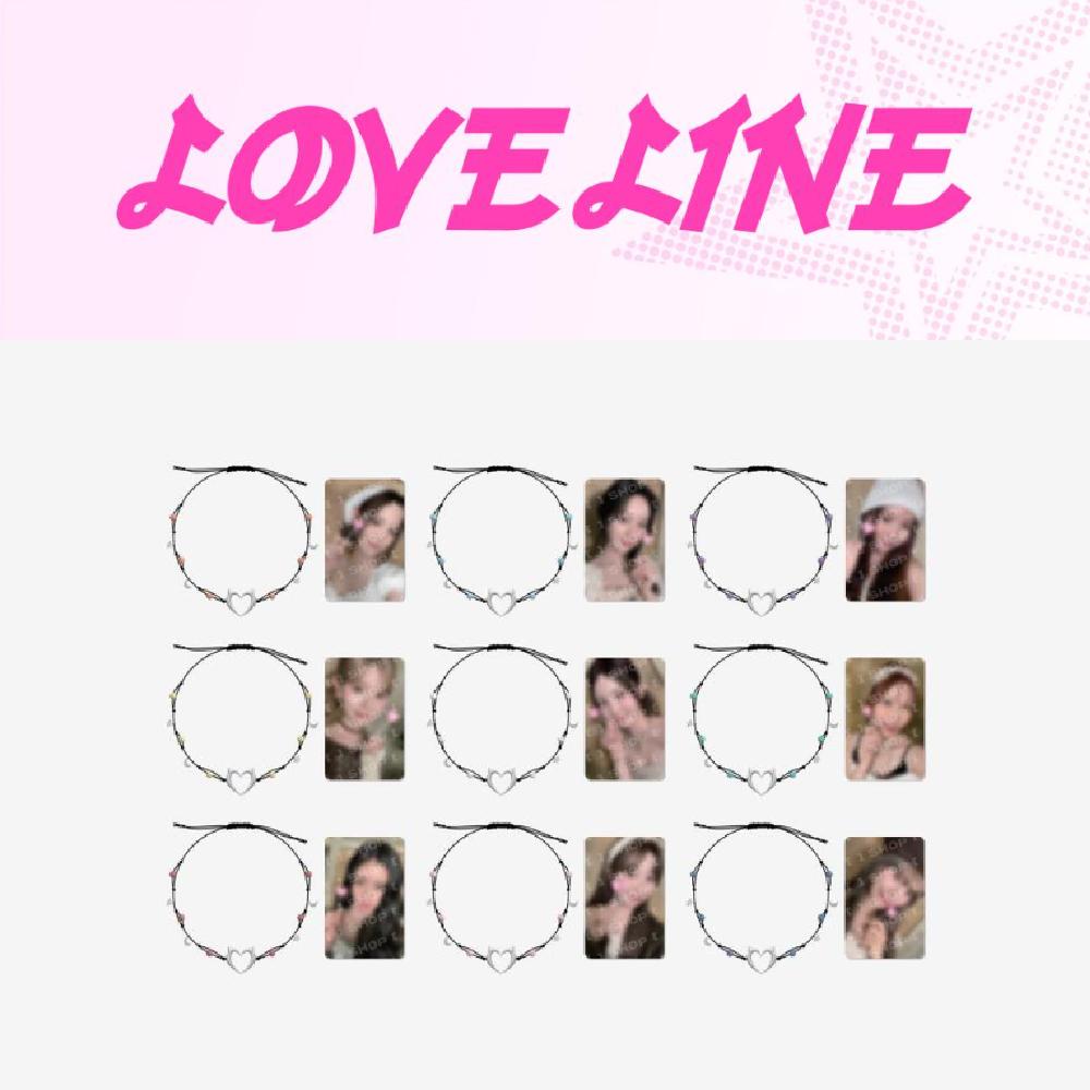 

Pre-order NiziU LOVE LINE Bracelet MAKO