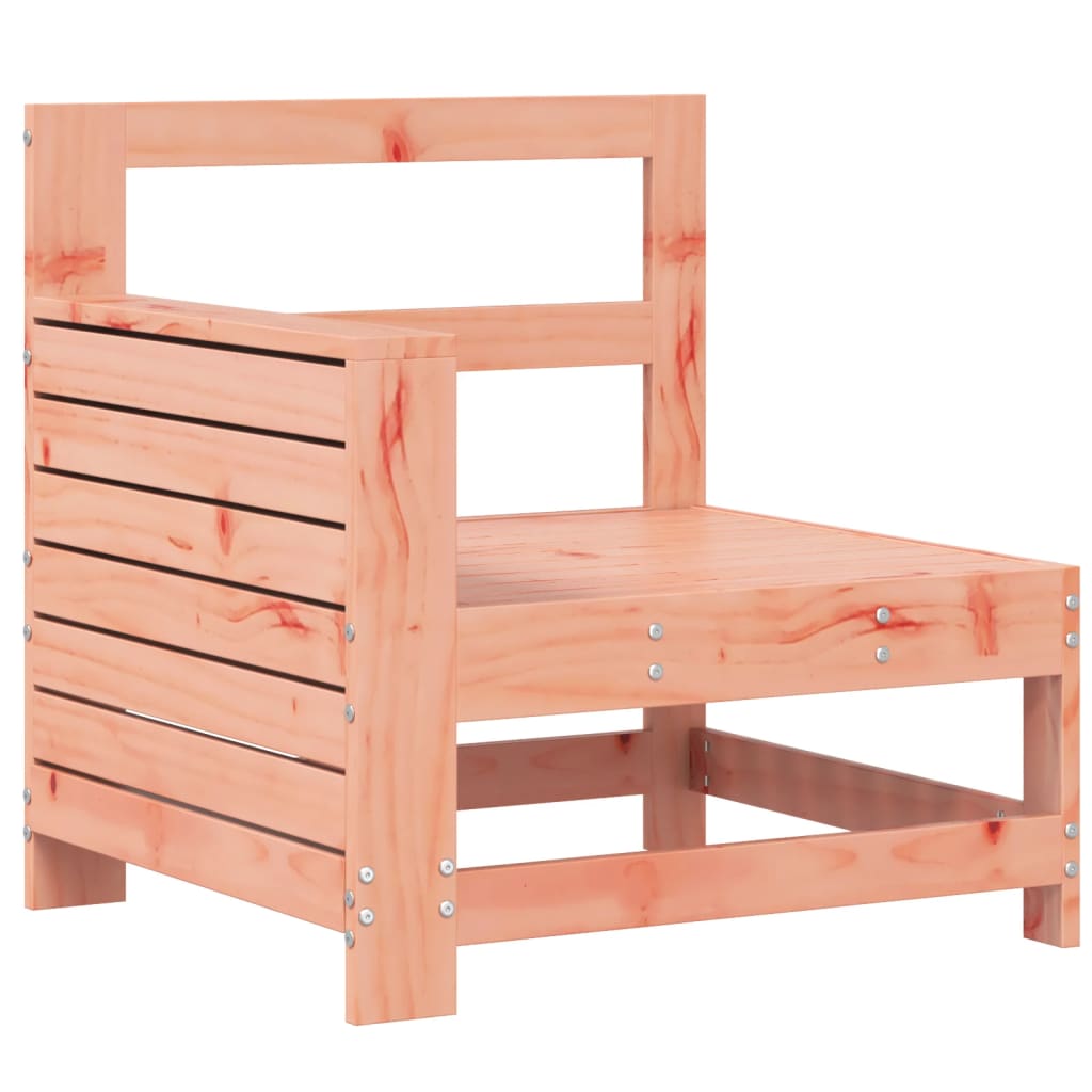 Garden Sofa with Armrests 69 X 62 X 70.5 Cm Solid Douglas Fir Wood