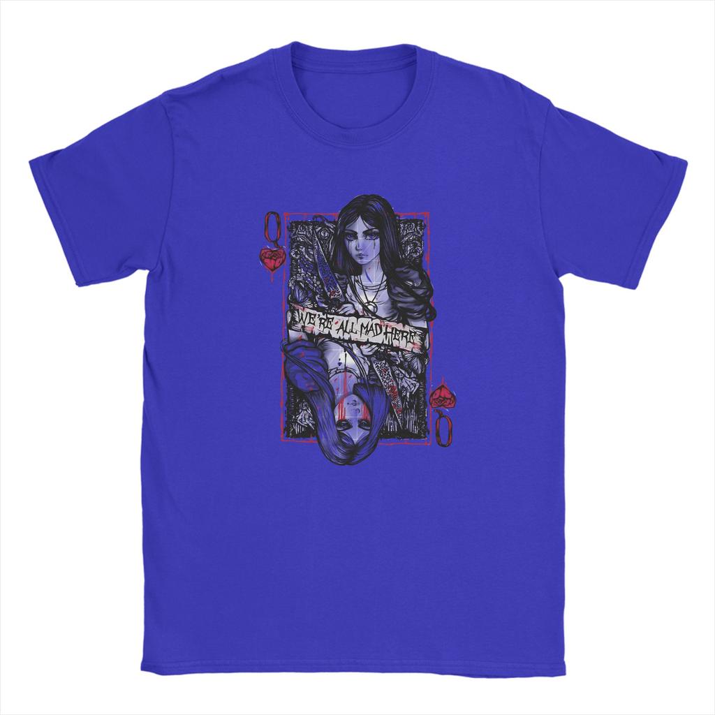Game AAlice Madness Returns T Shirt Unisex 100 Cotton Unique TShirt Crewneck Pure Madness Tee Shirt Short Sleeve Clothes Original