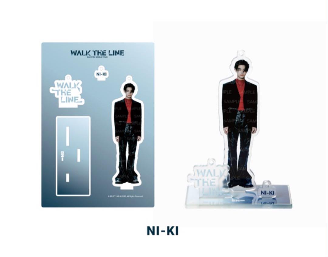 

[USED] ENHYPEN WALK THE LINE Acrylic Stand Key Ring Niki