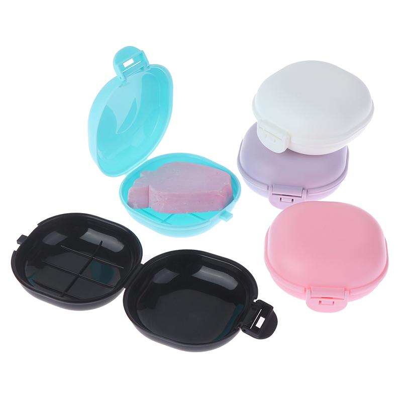 Portable Soap Container Plastic Cases Travel Hiking Solid Holder Eco-friendly Soap Dish Soap Box Bathroom Products Easy to Carry