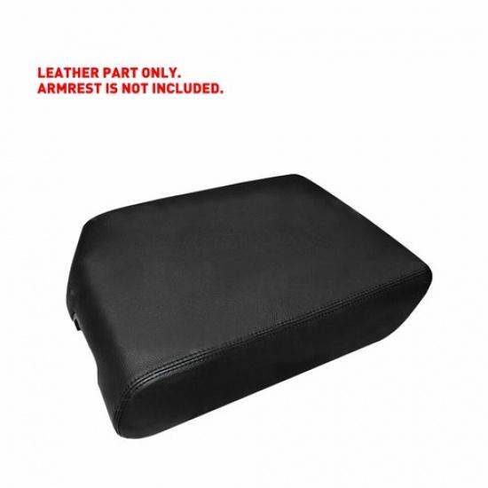 Fits 2007-2013 Tundra Toyota Leather Center Console Armrest Lid Cover Black/Gray