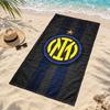 Inter Milan Beach Towel Quick Dry Sand Free Lightweight Beach Towels for Travel Swimming Camping