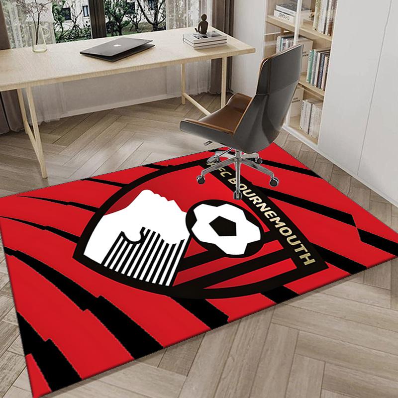 Afc Crest Printed Area Rug for Office, Chair Rug, Decorative Carpet Floor Mat, Large Size Fan gifts Christmas gifts