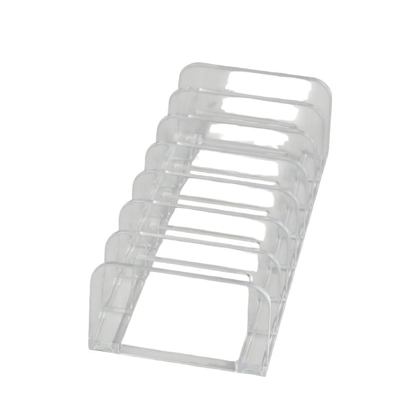 1Pcs Cd Display Rack Clear Acrylic Cd Holder Organizer Up To 14 Standard Cd Cases Media Shelf Storage Solution