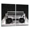 Szklana Deska Do Krojenia 2X 30X52 Radio