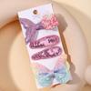 Kids Fresh Hair Clip Set Flower Printe Sweet Butterfly Hairpins Children BB Hair Bangs Clips Barrettes Girl Accessories Headwear