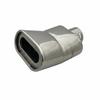Stainless Steel Exhaust Tip Noise Reduction Stainless Steel Acoustic Damper Tip Universal Tailpipe Cover