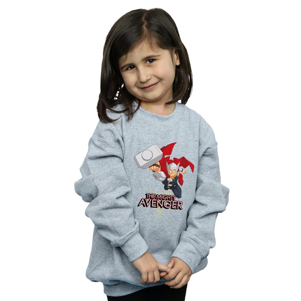 Marvel Girls Thor The Mighty Avenger Sweatshirt