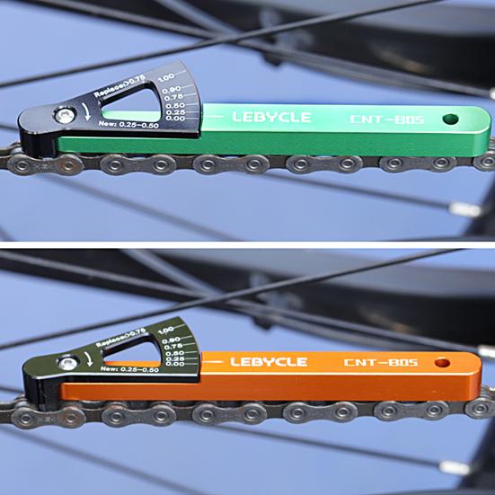 Bicycle Chain Wear Indicator Multifunctional Precise Lightweight Mountain Road Bike Chain Wear Gauge