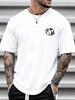 Japanese Koi Fish Harajuku Style Graphic Cotton T-Shirt for Men Summer Casual Fashion Loose Fit Short Sleeve Comfortable