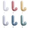 6PCS Kitchen Bathroom Organizers Adhesive Hooks