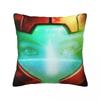 Metroid Samus Aran Square Pillowcase Cushion Cover Pillow Case Throw Pillow Cover for Home Sofa Living Room