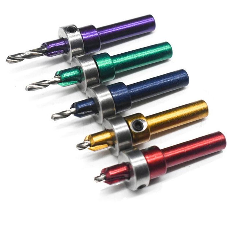 Alloy Woodworking Drill Bit Countersunk Hole Drill Taperhole Screw Installation Ladder Drill Self-tapping Screw Taper Saladdrill