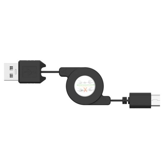 Type-C Retractable Data Sync Phone USB 3.1 Charging Cable Cord for Android iOS