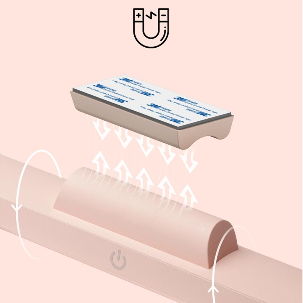 Touch-type LED Cool Small Table Lamp Eye Protection Artifact Dormitory Reading Desk Wardrobe Rechargeable Magnetic Cabinet Light