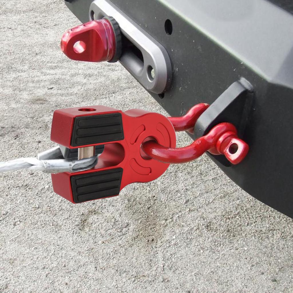 Winch Shackle Mount 6061 Aluminum 30000 LB Capacity Universal Fit for ATVs UTVs SUVs Pickups Trucks