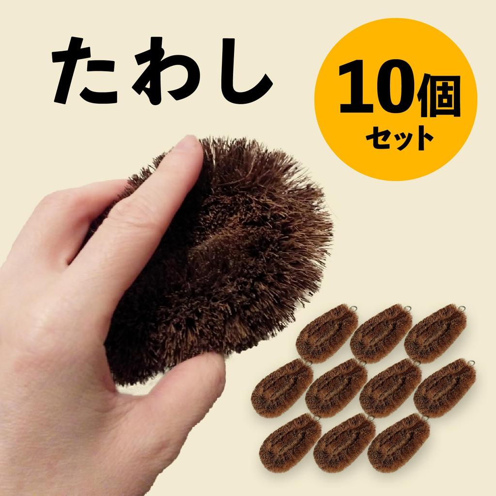 Scrubbers (10 Pieces) 11 X 5.8 Cm, for Kitchen Cleaning