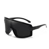 Shield Visor Mask Sunglasses Women Men  Oversized Windproof Glasses One Peice Big Frame Goggles Shades Sport Uv400
