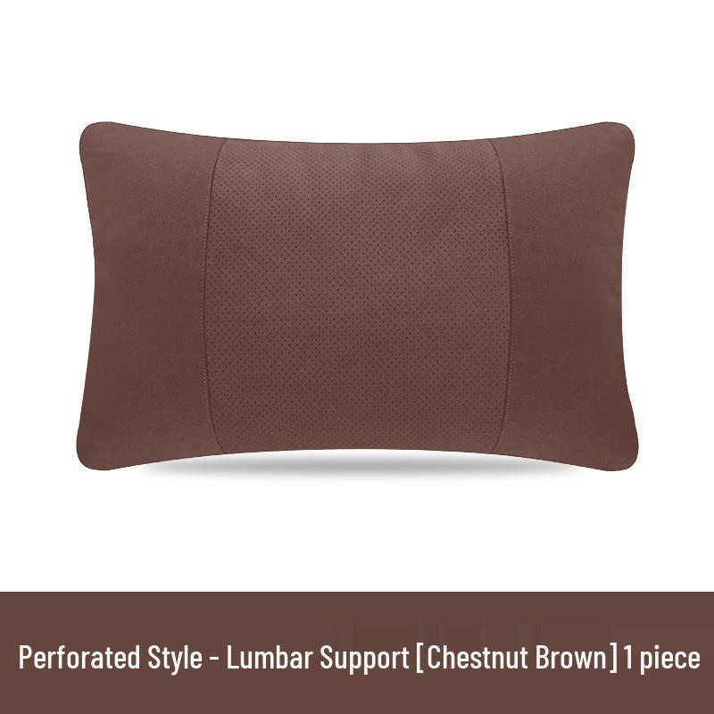 Mercedes-Benz Maybach S-Class Perforated Suede Neck Pillow and Waist Support Headrest