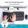 Shanye Ergonomic Wired Keyboard