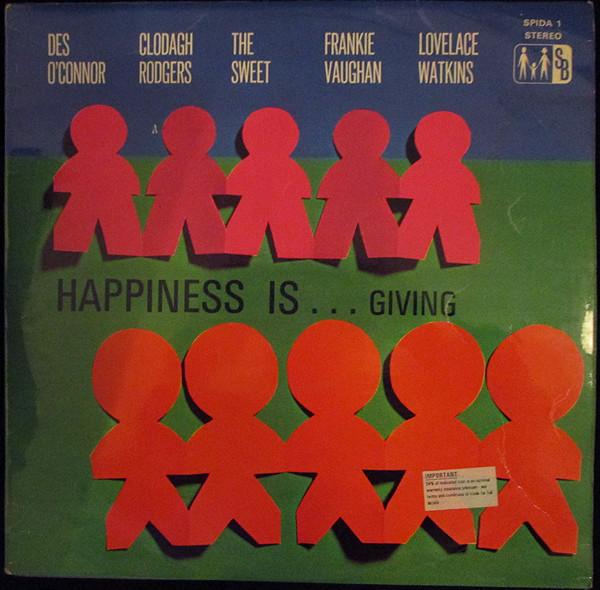 

LP Record VARIOUS Happiness Is... Giving SPIDA1 SB 1971 UK Pop Used