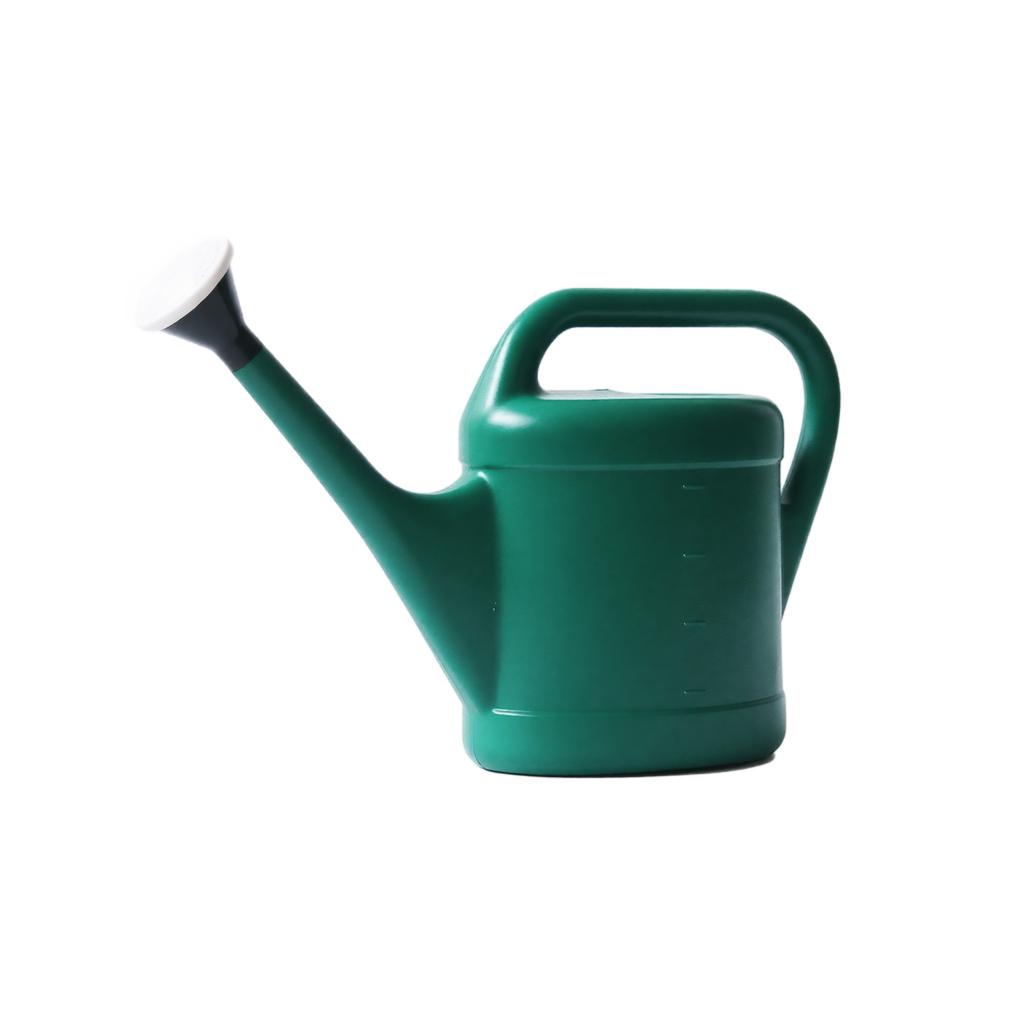 Kunststoff-Gießkanne 5 Liter Große Kapazität Langer Ausguss für Gartenpflanzen Blumen Gemüse Innen- und Außenbereich