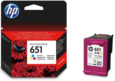 Tinte HP 651 Farbe