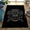 3D HD APBT American Bully and Pitbull Carpet New Release! Rug for Living Room Bedroom,Office Areas,Durable Machine Washable Mat