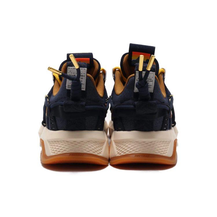 Atmos x Li Ning Titan 20SP S Low top Casual Shoes Unisex Blue AGLP205-2