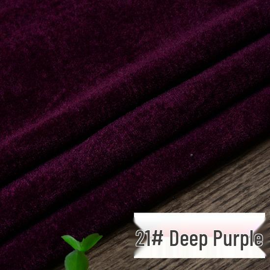 Jednobarwna tkanina aksamitna w kolorze złotym do zasłon scenicznych, obrusów, tkanin dekoracyjnych i projektów DIY