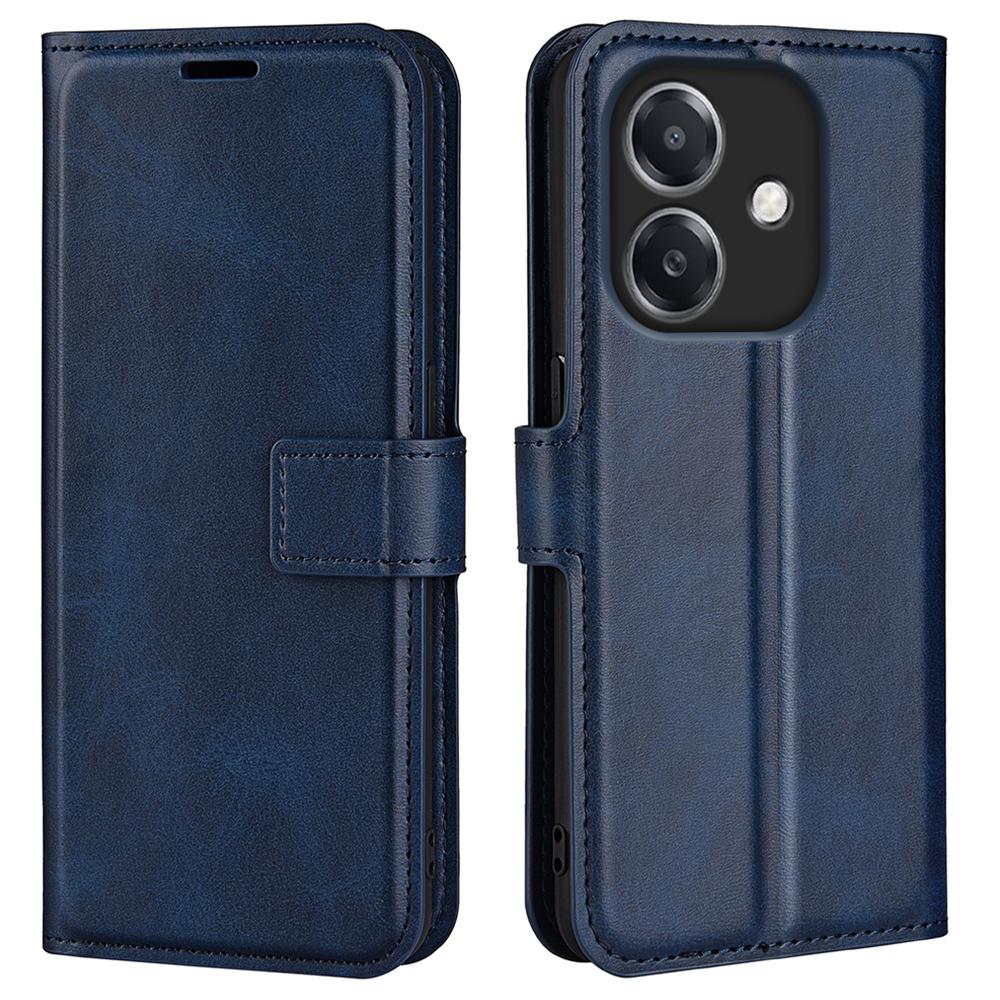 For Oppo A3x 5G/A3x 4G/A3 5G/A3 4G/A60 5G/A40 4G Stand Case Anti-Scratch Calf Texture Leather Phone Cover