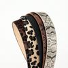New Leopard Print Snake Print Women's Belt Pin Buckle European and American Versatile Jeans Niche Belt Women