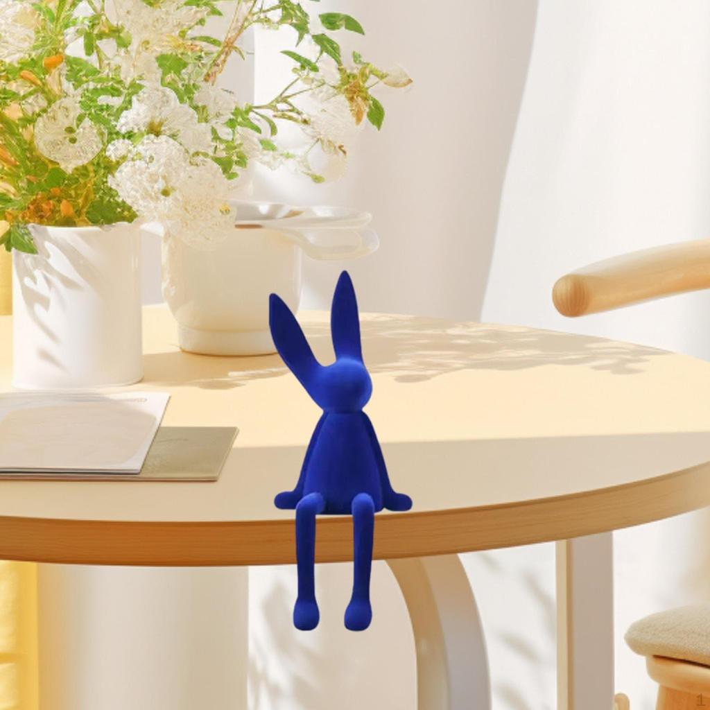 Figurine Iepuraș pentru Expunere Sculptură Animal Raft Birou