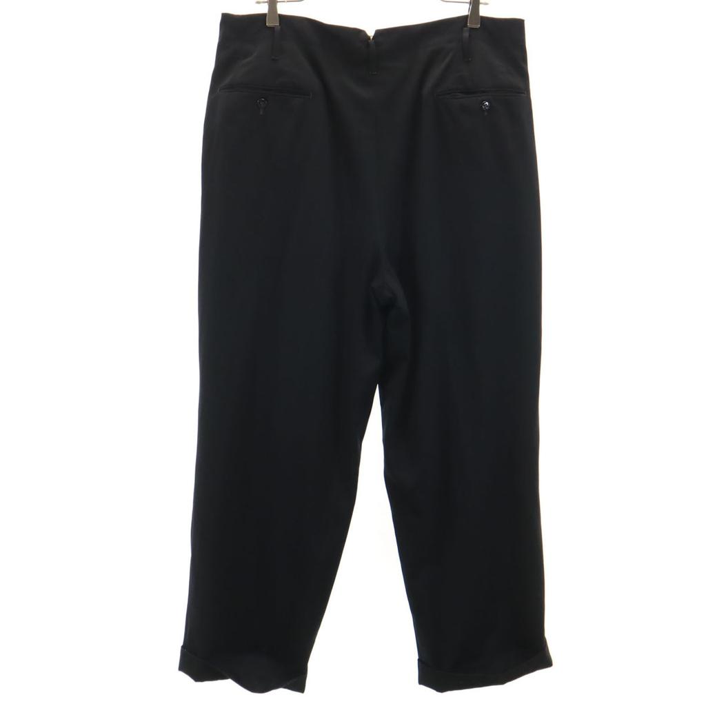 60s 70s vintage Slacks pants black DEPONIRT Men's Used