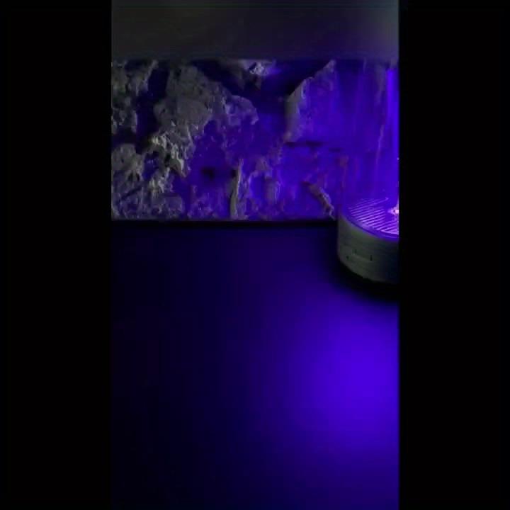 New high-speed turbo brushless motor hair dryer, handheld strong wind dust blower, charging bladeless camping mini fan