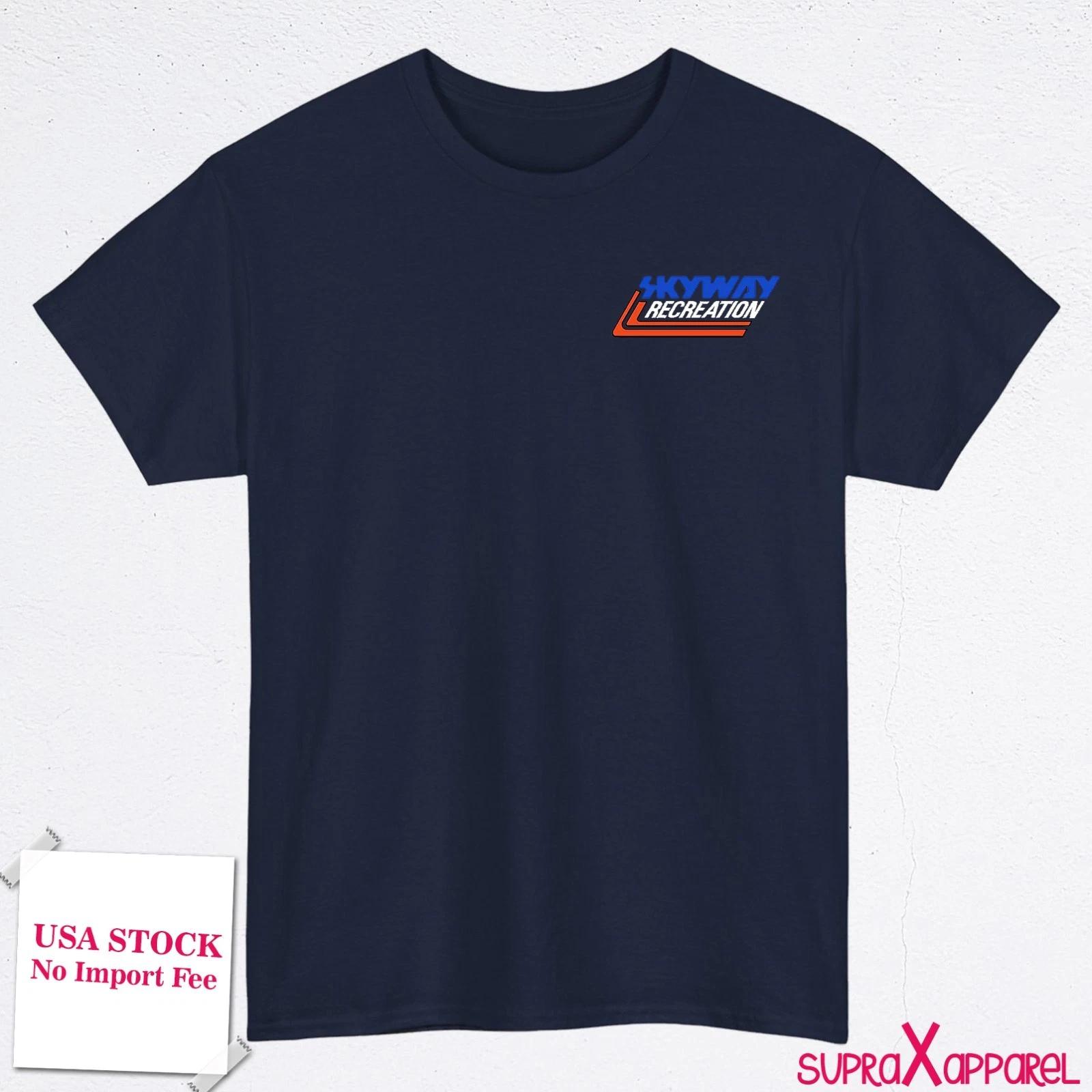 Skyway Recreation Logo Mens T-Shirt Cotton Graphic Tee Made in USA S-5XL S